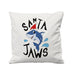Santa Jaws Christmas Shark - Cushion Cover - 41 x 41 cm - Ai Printing