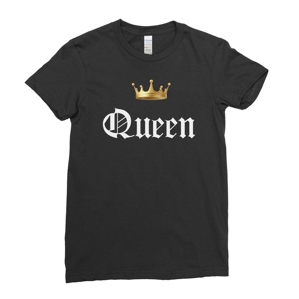 Cute Queen Valentine T Shirt - Valentine's Day T-Shirt - Women - Ai Printing - Ai Printing