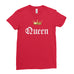 Cute Queen Valentine T Shirt - Valentine's Day T-Shirt - Women - Ai Printing - Ai Printing