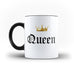 The King Queen Valentine's Day Gift Mug - Personalised Mug | Ai Printing - Ai Printing