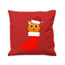 Christmas Santa Cat Hat - Cushion Cover - 41 x 41 cm - Ai Printing