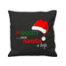 Be Naughty Save Santa A Trip   - Cushion Cover - 41 x 41 cm - Ai Printing