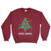 Christmas Tree Dabbing Sweatshirt Xmas Funny Dancing Christmas Sweater  - Ai Printing - Ai Printing