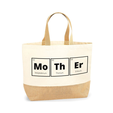 Periodic Table of Element Mother Tote Bag - Ai Printing