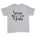 Personalised Name Age Cute Script Letters Heart Arrow Birthday Kids T-Shirt - Ai Printing