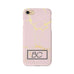 Pink & Printed Gold Marbling - 3D Clip Case - Ai Printing