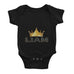 Personalised Name Cute Crown Birthday Shower Gift Baby Vest - Baby Bodysuit - Ai Printing