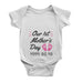 Personalised My First Mother's Day T-Shirt Mum Baby Bodysuit Onesie Mother's Day Gifts