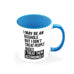 I May Be An Asshole But I Treat People Accordingly Funny Quote - White Magic And Inner Color Mug(mugs near me,mug website)