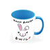 Personalised Name Happy Easter Mug For Kids Bunny Face Rabbit Ears Coffee Mugs