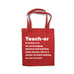 Personalised Teacher Definition Gift For Teacher Shopping Cotton Tote Bag