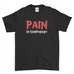Pain Is Temporary  T-Shirt Quitting Is Forever Saying Fitness Gym Men's T-Shirt