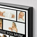 Personalised Photo Collage Frame Gift For Mother's Day Frame