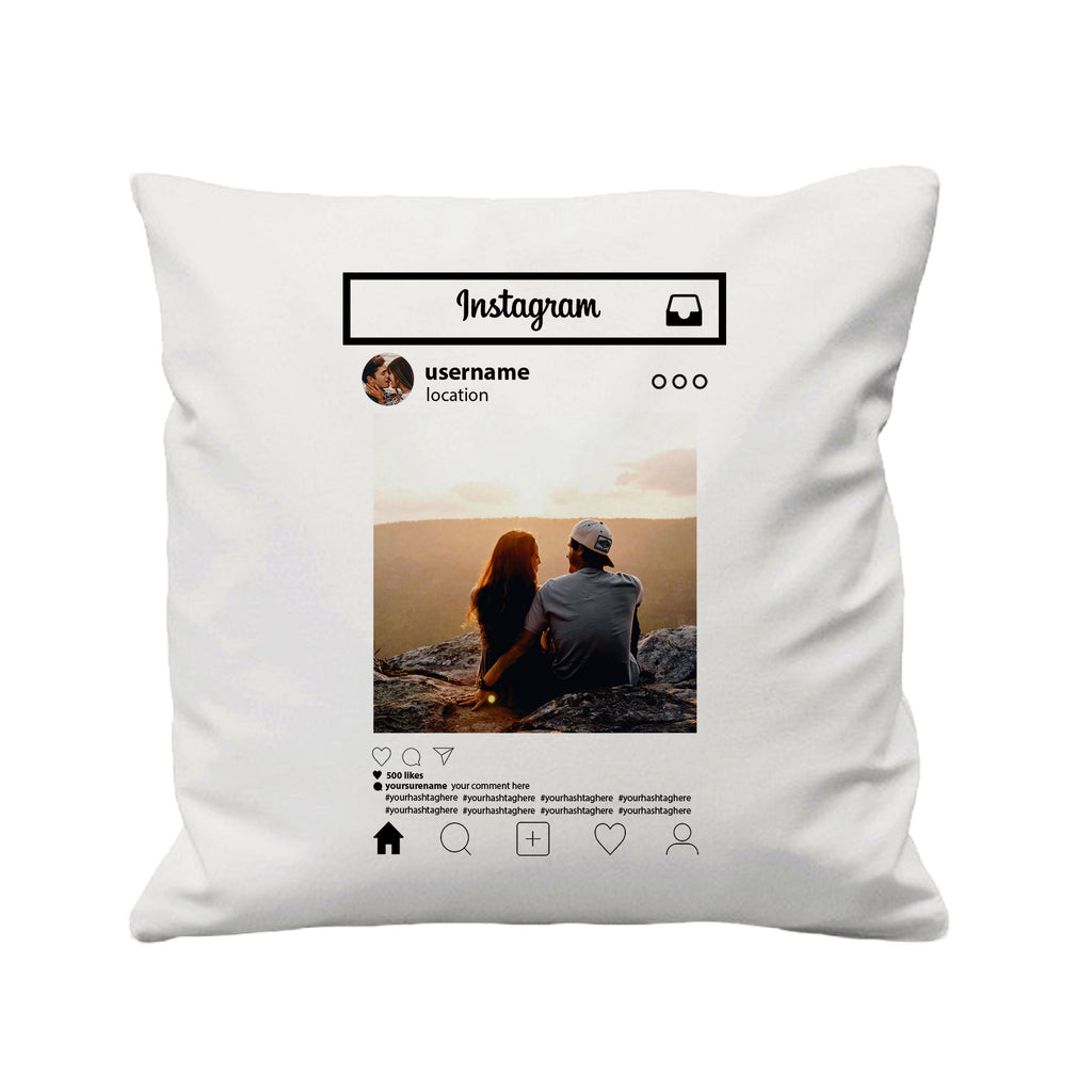 For Insta Lovers - Cushion Cover - 41 x 41 cm - Ai Printing