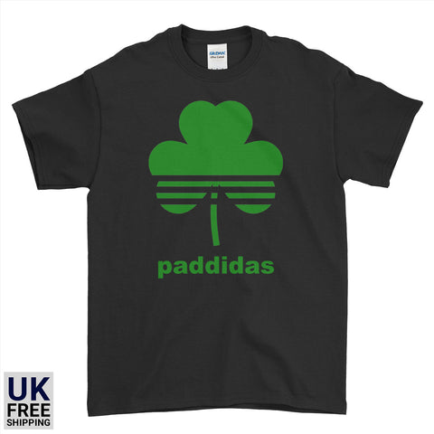 Funny St Patrick's Day T-Shirt Paddy Irish Paddidas | Ai Printing