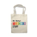 Personalised Teacher Stuff Shopping Cotton Tote Bag Gift For Teacher
