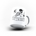 Get In Loser Skeleton Coffee Halloween Screaming- Unique Mug - White Magic Mug