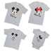Personalised Mouse Family Vacation Matching T-Shirts