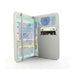 Personalised Name Passport Slim Cover Holder Luggage Tag Retro Pink & Black Polkadots - Ai Printing
