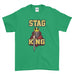Stag King Stag Do Stag Party Night Stag Weekends - T-Shirt - Mens - Ai Printing