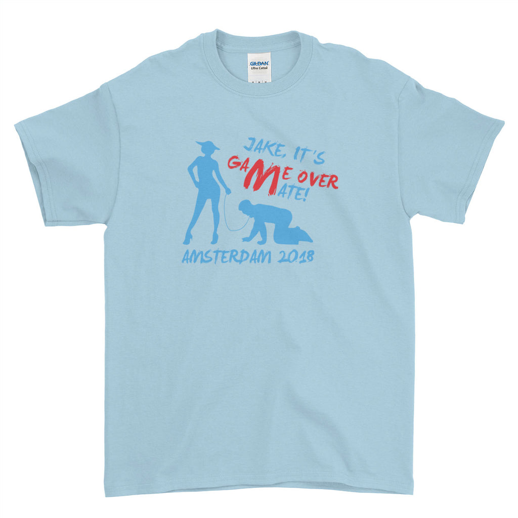 It's Game Over Mate! Stag Do Stag Party Night Stag Weekends - T-Shirt - Mens - Ai Printing