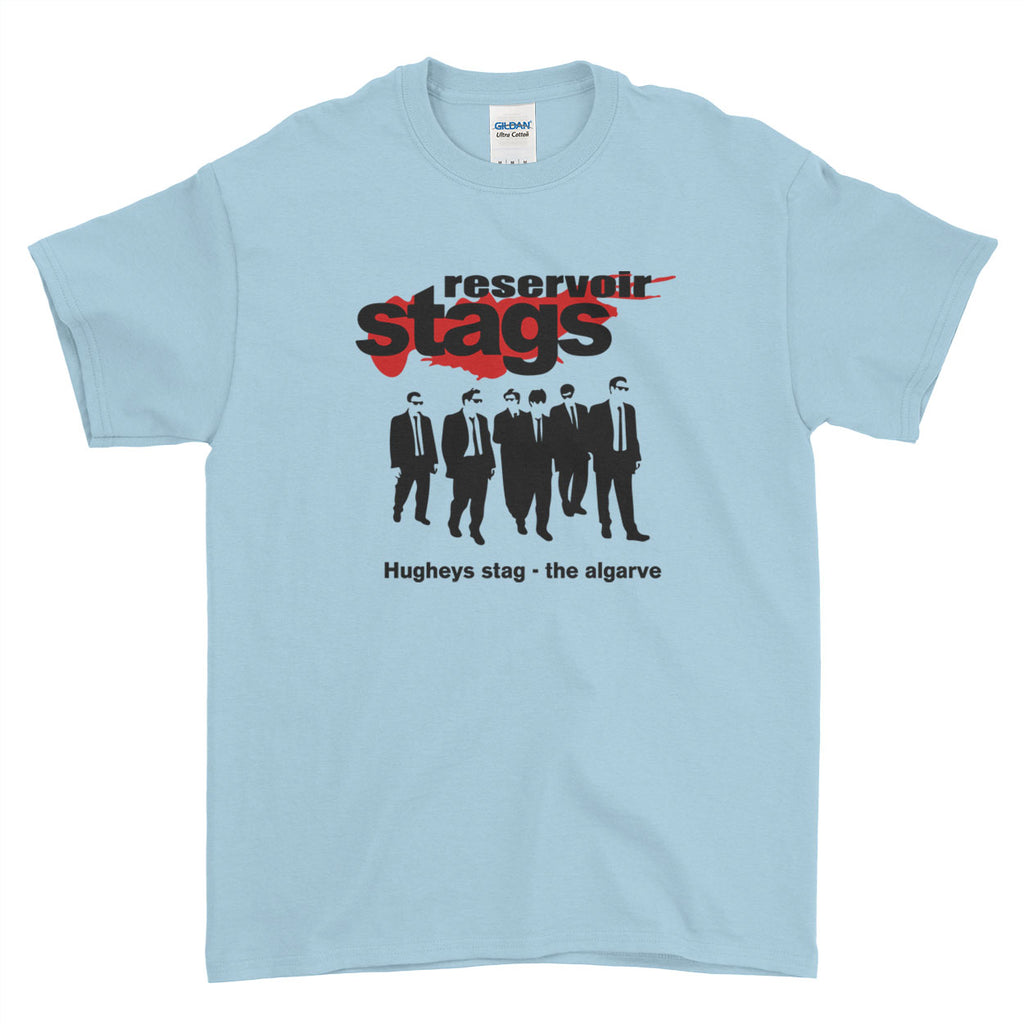 Reservoir Stage Stag Do Stag Party Night Stag Weekends - T-Shirt - Mens - Ai Printing