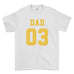 Family Number Dad Mom Kid Baby - Family Matching T-Shirts - Ai Printing
