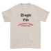 Single Life Expiring Soon Stag Do Stag Party Night Stag Weekends - T-Shirt - Mens - Ai Printing