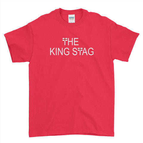 The King Stag Stag Do Stag Party Night Stag Weekends - T-Shirt - Mens - Ai Printing
