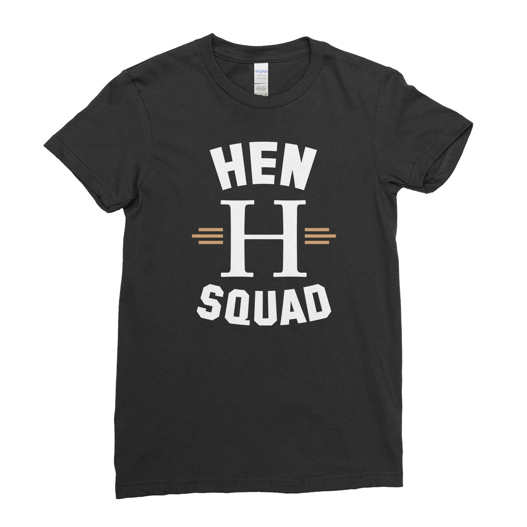 Hen "H" Squad Hen Do Hen Party - T-Shirt - Womens - Ai Printing