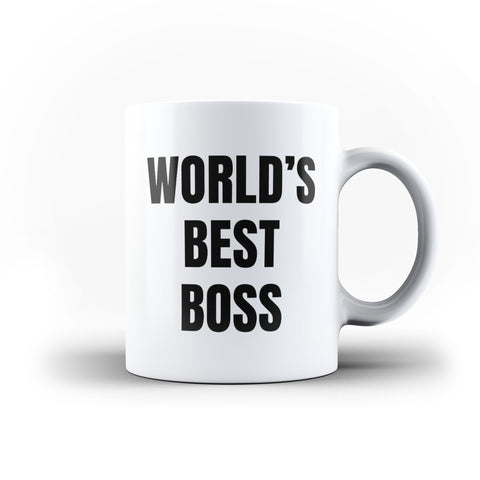 World's Best Boss Funny White Magic And Inner Color Mug