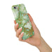 Green & Gold Marble Monogram - 3D Clip Case - Ai Printing