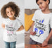 Prsonalised Easter Bunny T-shirt For Toddlers / Kids | Ai Printing