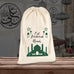 Personalised Name Happy Eid Mubarak Ramadan Arabic Islamic Sack Bag