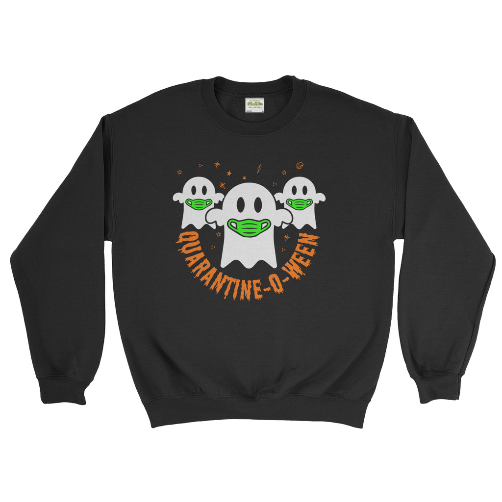 Halloween Quarantine - O - Ween Funny Screaming Unisex - Sweatshirt | Ai Printing
