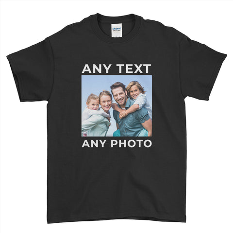 Personalised Men's T-Shirt | Front and Back Printing | Ai Printing 