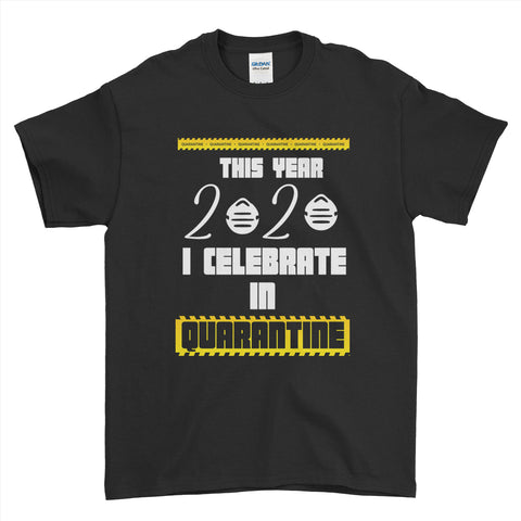 Personalised Birthday In Lockdown Quarantine T-Shirt - Mens T-Shirt - Ai Printing