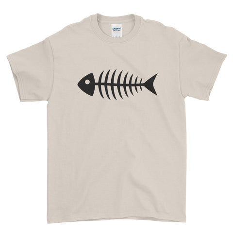 Bone Fishing Casual Summer Mens T-Shirt