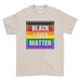 Black Lives Matter LGBT Pride Gay Lesbian Carnival Festival Rainbow T-Shirt - Mens T-Shirt - Ai Printing