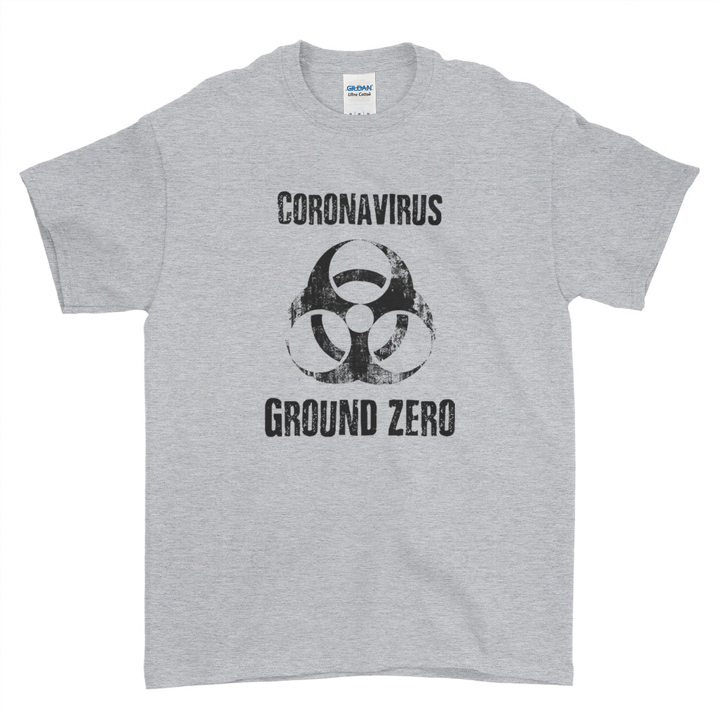 Corona Virus Ground Zero Restricted - Mens T-Shirt(unq clothing,unique t shirts women's,unique shirts for mens,interesting t shirts designs,classy t shirt,t shirt)