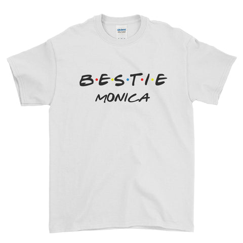 Personalised Bestie Name Friends Style T-Shirt Gift | Ai Printing