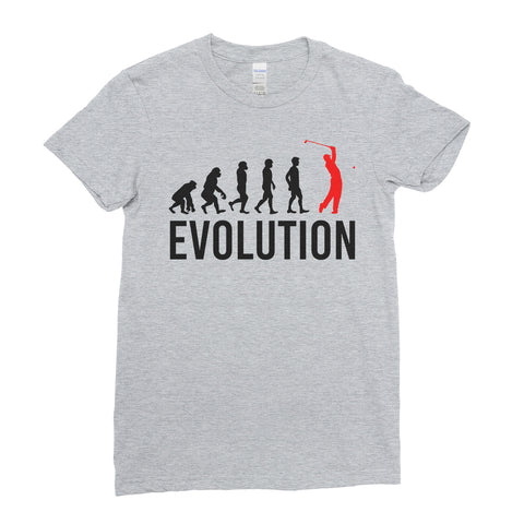 Evolution Of golf Sports - Women T-shirt(unq clothing,unique t shirts women's,unique shirts for mens,interesting t shirts designs,classy t shirt,Covid t shirt)