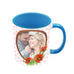 Personalised Photo Mug and Message Wedding Anniversary gift- Personalised Mug - White Magic Inner Color - Ai Printing