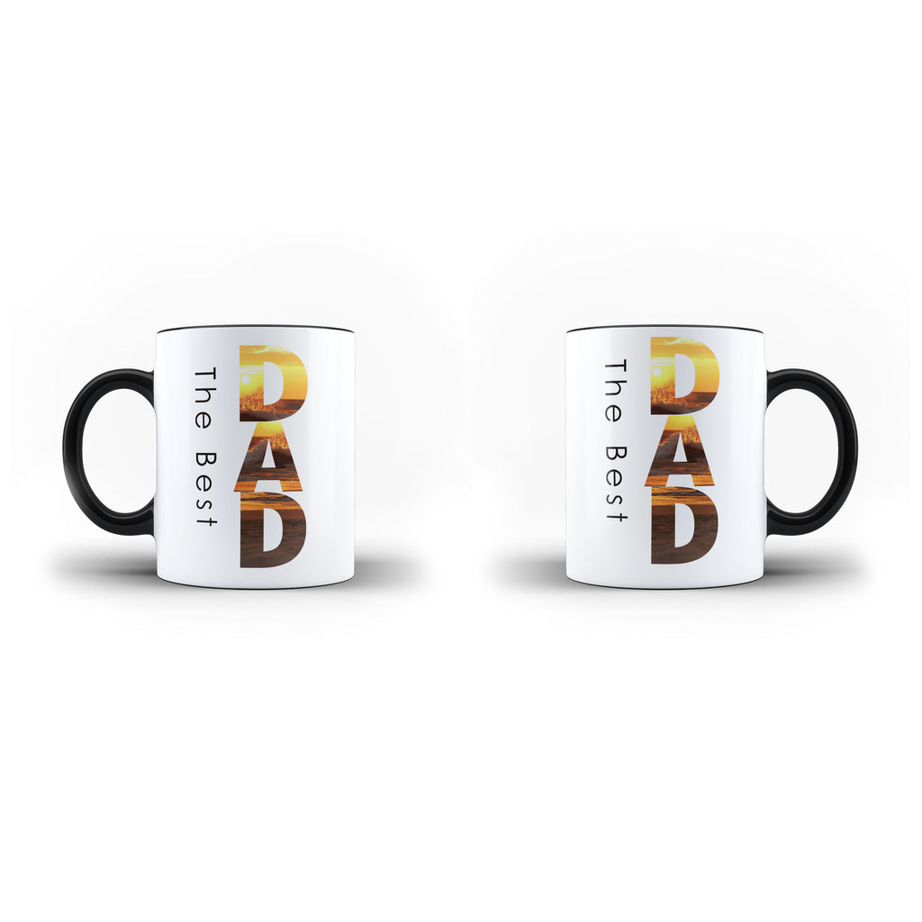 Fathers Day Birthday The Best Dad Lovely - Unique Mug - Magic Set - Ai Printing