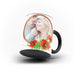 Personalised Photo Mug and Message Wedding Anniversary gift- Personalised Mug - White Magic Inner Color - Ai Printing