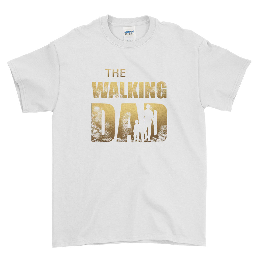 Fathers Day Birthday Gift The Walking Dad Lovely gift for Dad - T-shirt - Mens - Ai Printing