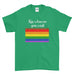 Kiss whoever you want LGBT Gay Pride Lesbian Rainbow Awesome Funny Cool - T-shirt - Mens - Ai Printing