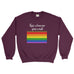 Kiss whoever you want LGBT Gay Pride Lesbian Rainbow - Sweater - Ai Printing