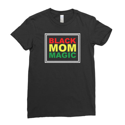 Black Mom Magic Gift For Mom Mothers day T-shirt