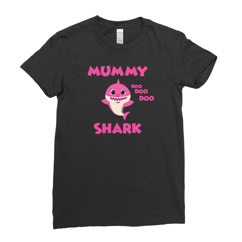 Mummy Shark Cute Gift For Mum Mothers day T-shirt